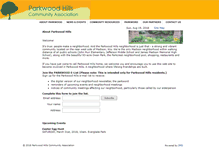 Tablet Screenshot of parkwoodhills.org